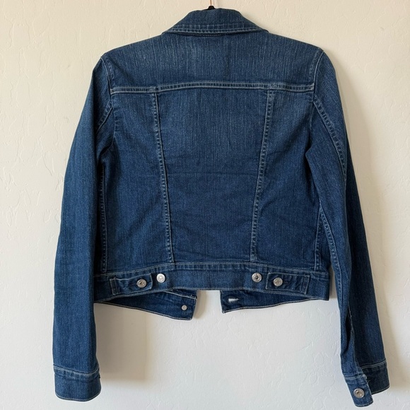 Levi’s The Original Trucker Jacket Authentic Blue Jean Denim Jacket Medium - Picture 9 of 14